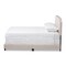 Baxton Studio Odette Modern Light Beige Upholstered King Size Bed 146-8247 - alternate 9